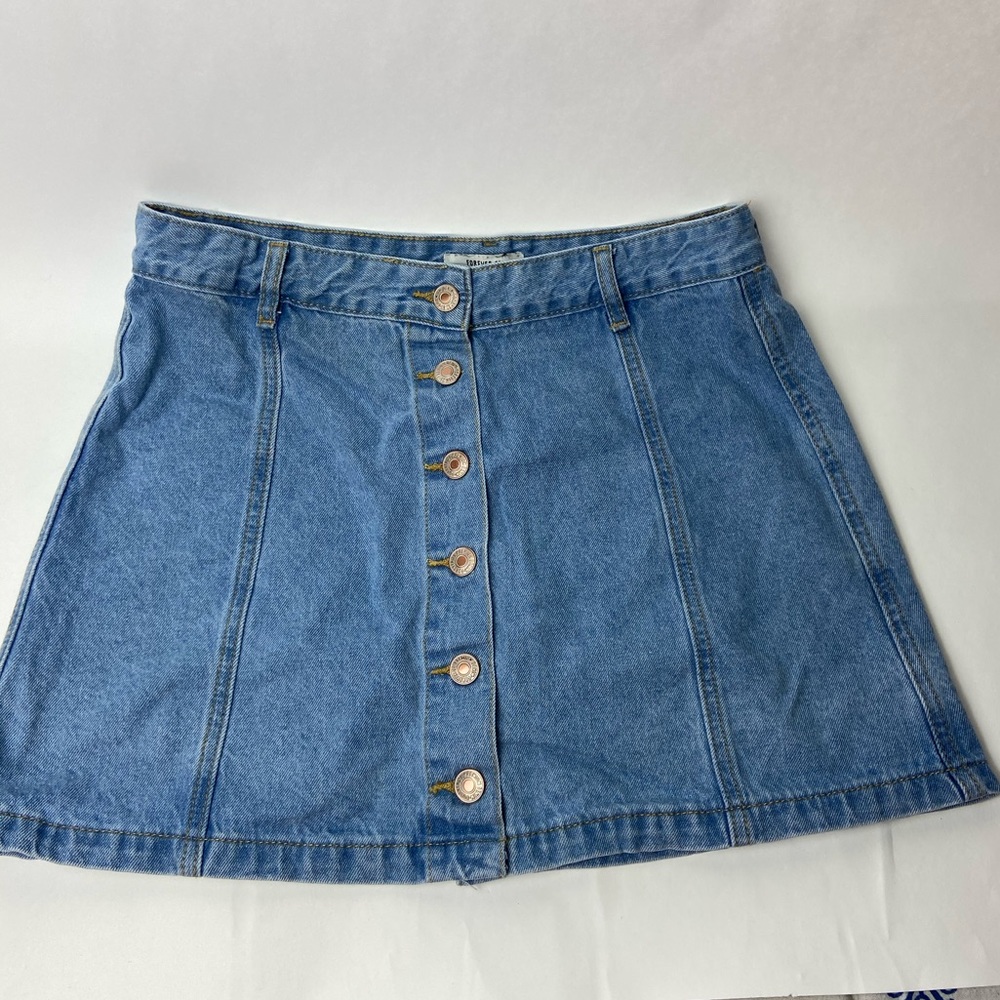 Forever 21 denim skirt